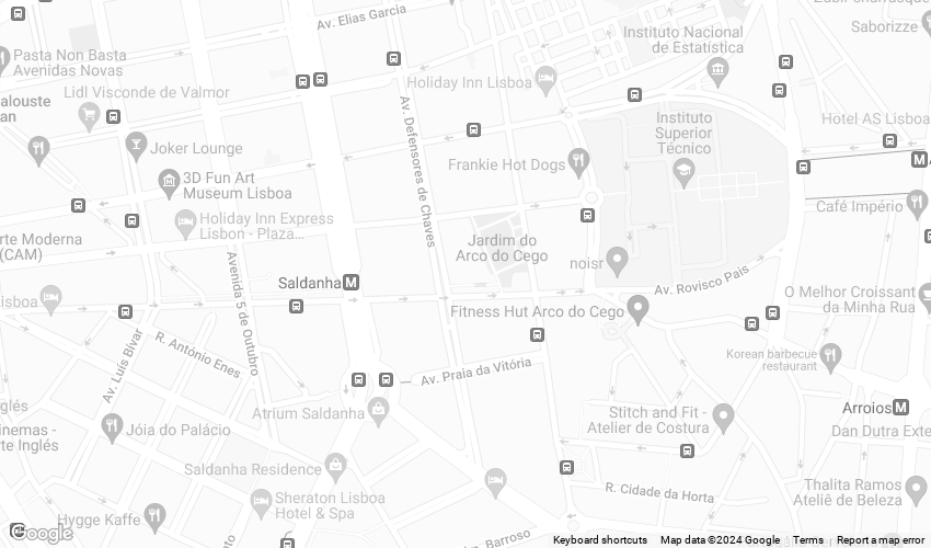 Map with TIC's location